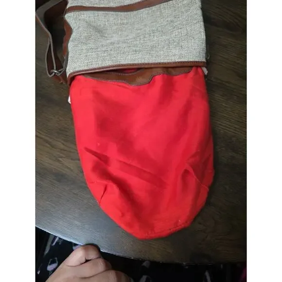 Lucky Brand Beige Kenya Tote Est. 1990 100% Cotton RN100583‎ - Picture 15 of 16